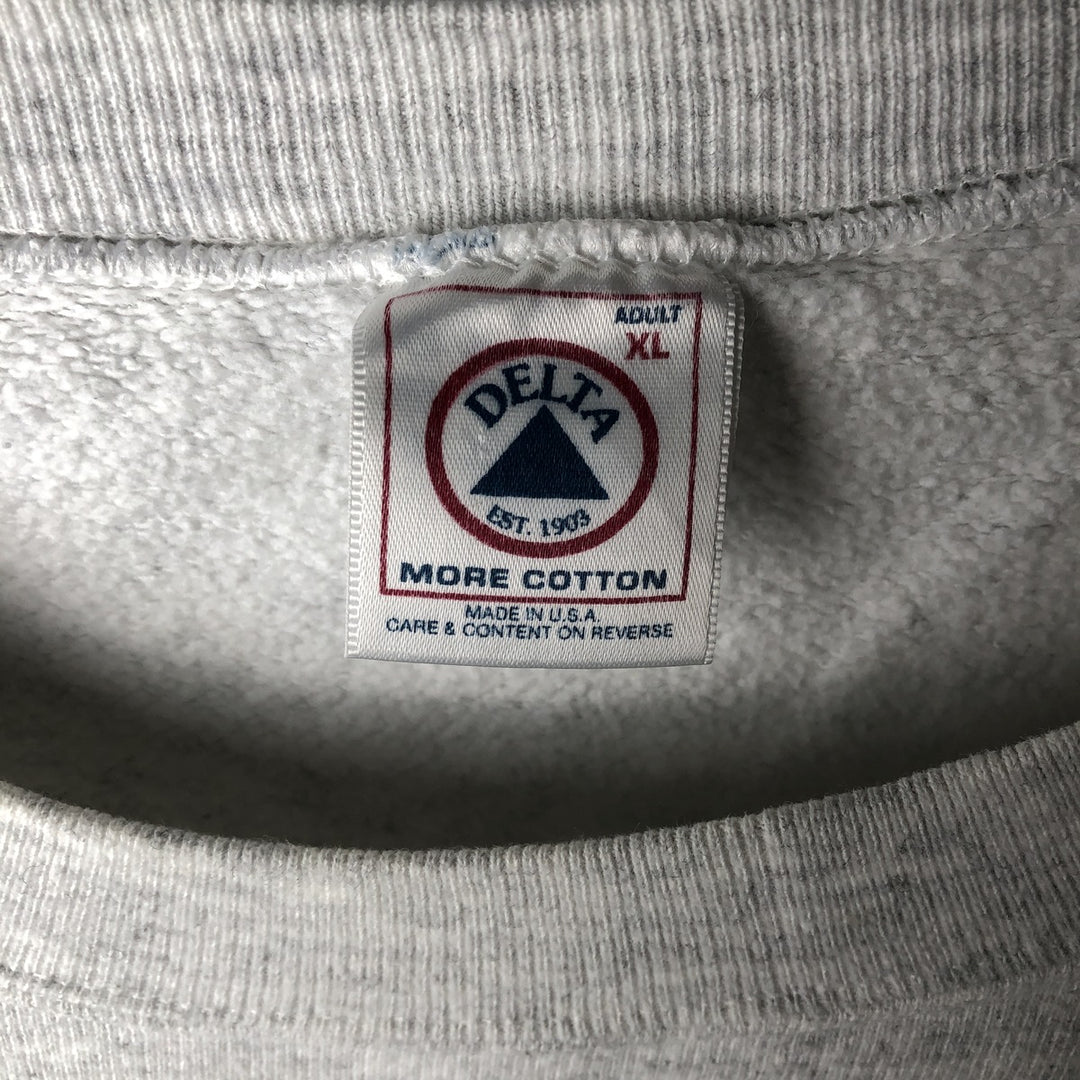 90'S Delta MLB New York Yankees Sweatshirt, Men's Size XL cotton gray type Vintage Second Hand