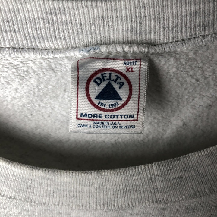 90'S Delta MLB New York Yankees Sweatshirt, Men's Size XL cotton gray type Vintage Second Hand