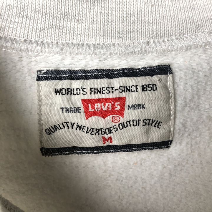 Levi's logo sweatshirt, size M, men's unclear gray type Vintage Second Hand