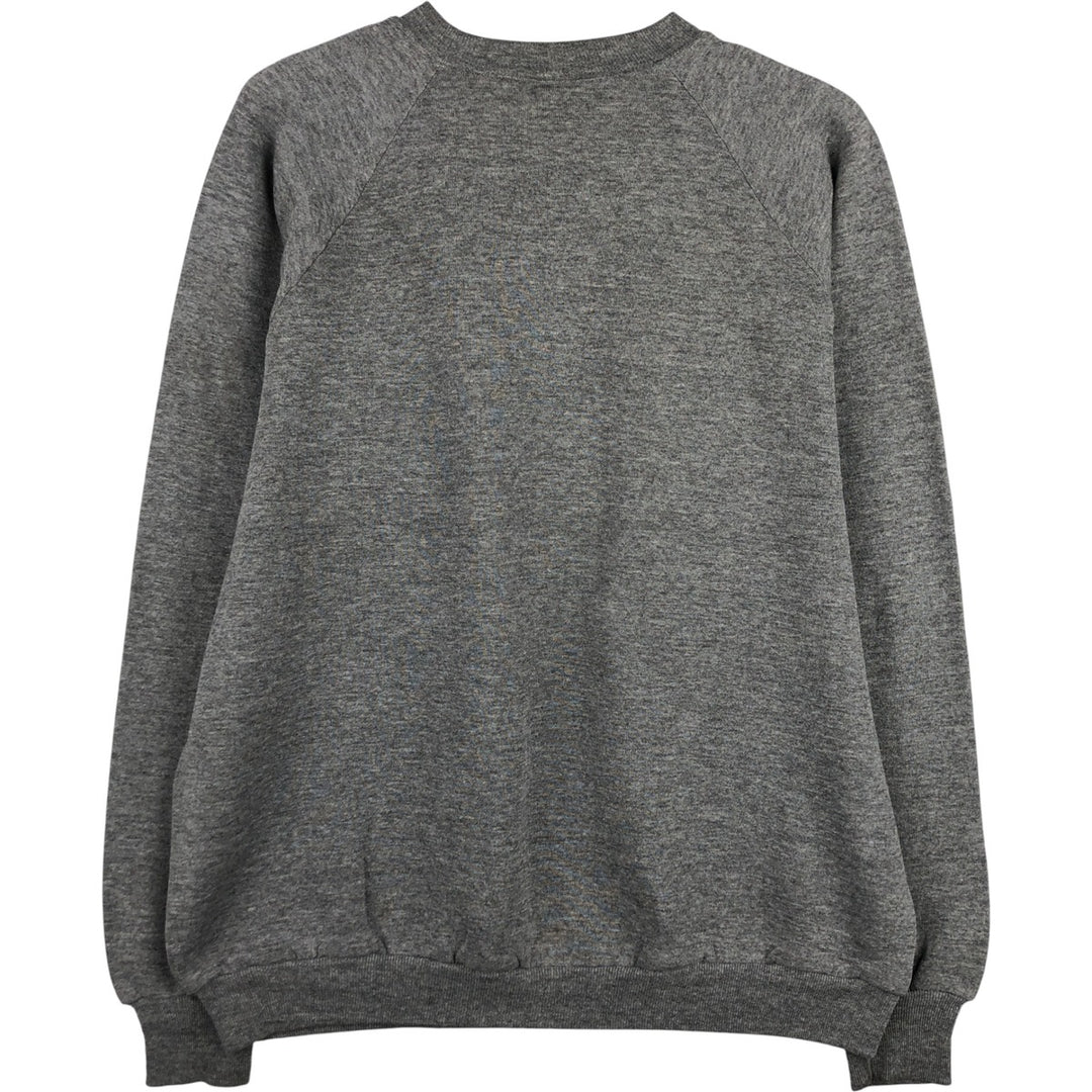80s-90'S Jerzees College Sweatshirt, Made in USA, Men's XL, Vintage cotton gray type Vintage Second Hand