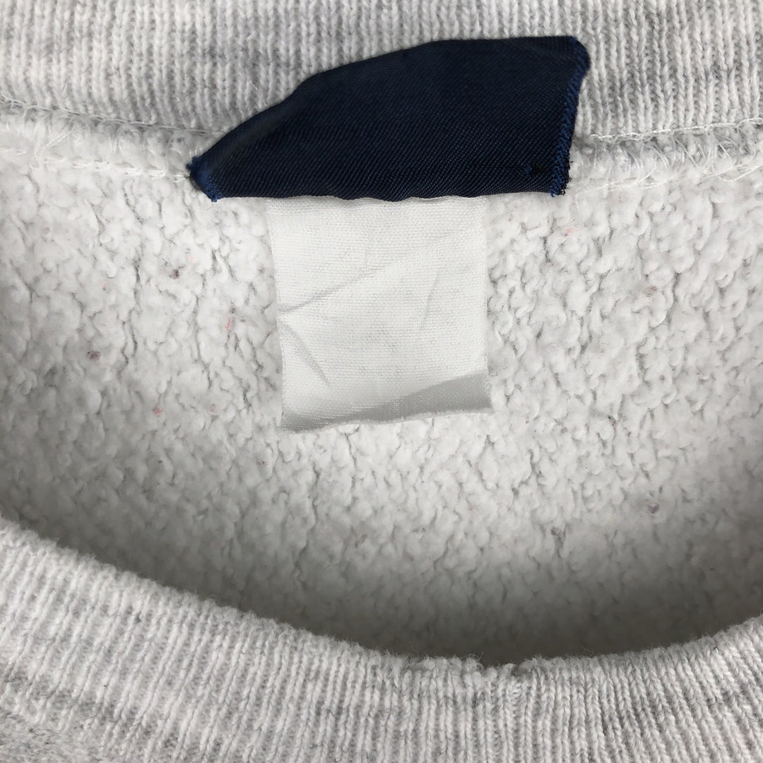 2000'S Jansport College Sweatshirt, Made in USA, Men's Size XL unclear gray type Vintage Second Hand