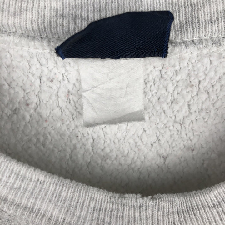 2000'S Jansport College Sweatshirt, Made in USA, Men's Size XL unclear gray type Vintage Second Hand