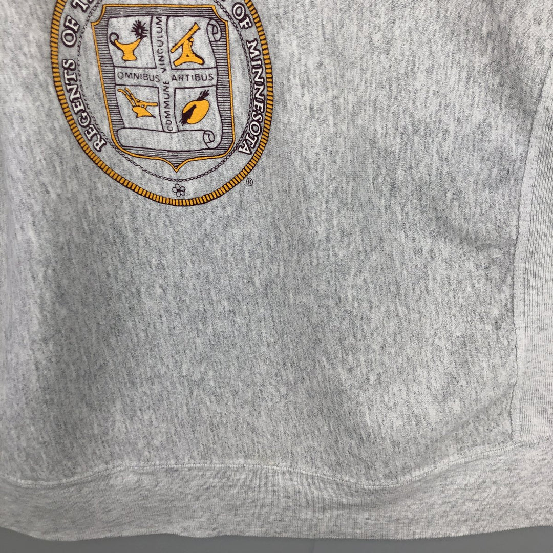 2000'S Jansport College Sweatshirt, Made in USA, Men's Size XL unclear gray type Vintage Second Hand