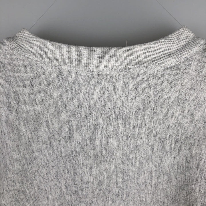 2000'S Jansport College Sweatshirt, Made in USA, Men's Size XL unclear gray type Vintage Second Hand