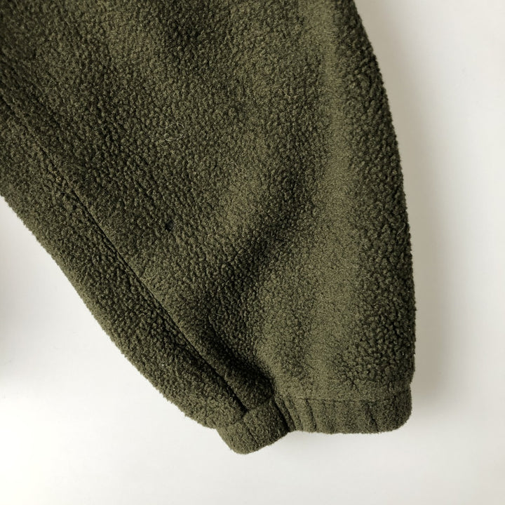 Ralph Lauren POLO by Ralph Lauren Swing Top Fleece Jacket, Men's XL polyester Khaki type Vintage Second Hand