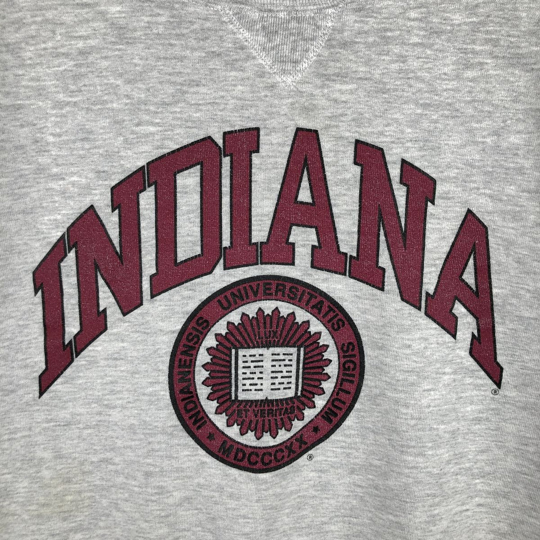 90'S Russell College Sweatshirt, Made in USA, Men's XL, Vintage cotton gray type Vintage Second Hand