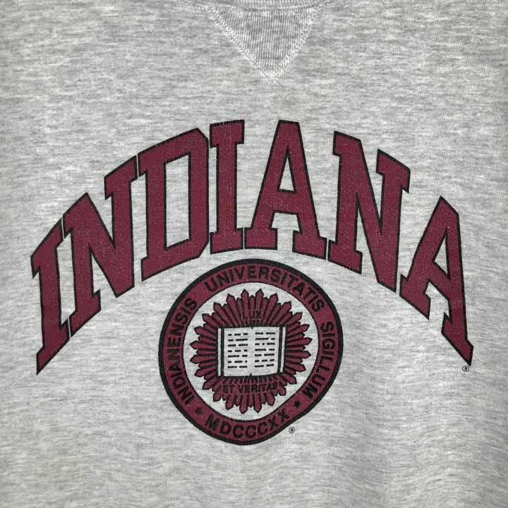 90'S Russell College Sweatshirt, Made in USA, Men's XL, Vintage cotton gray type Vintage Second Hand