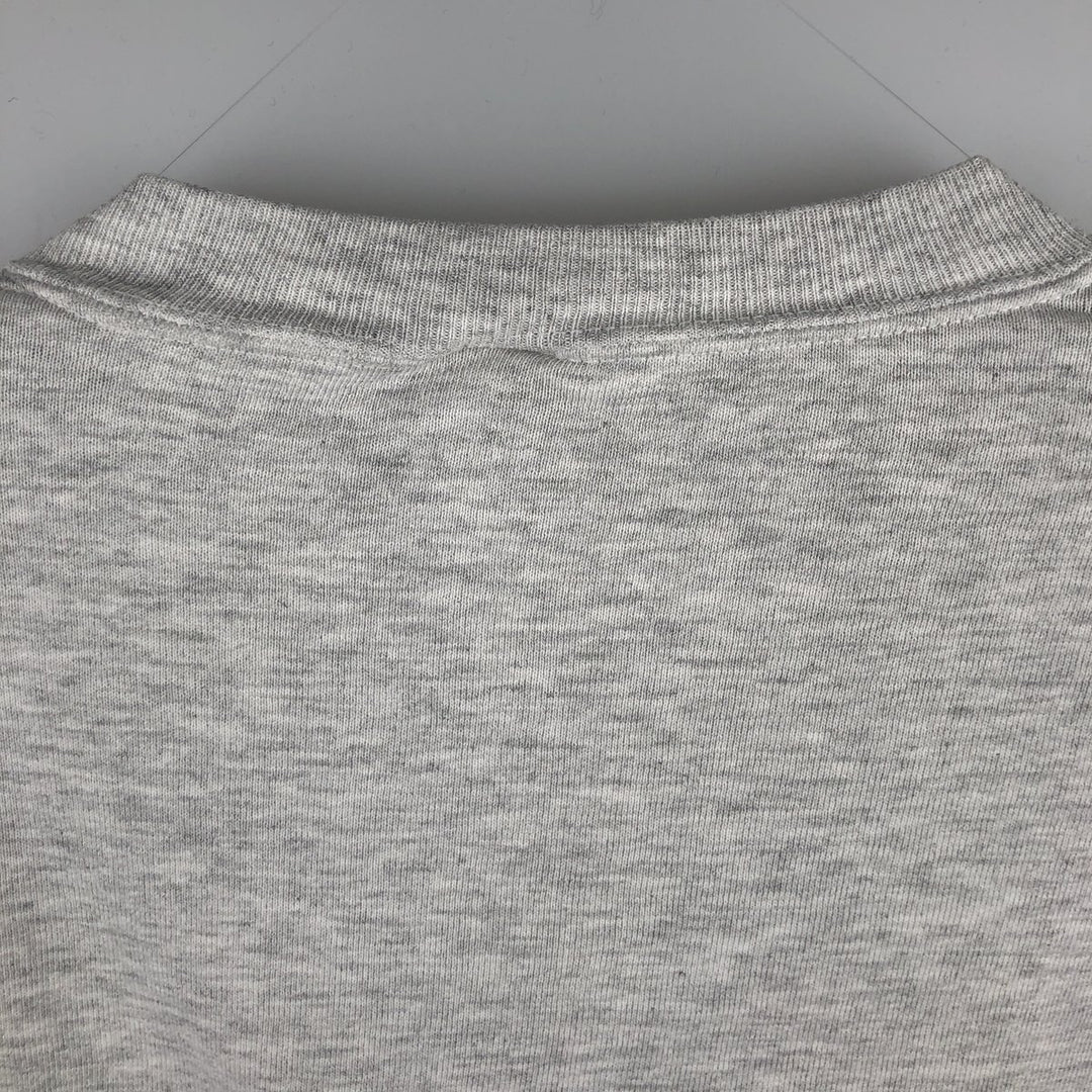90'S Russell College Sweatshirt, Made in USA, Men's XL, Vintage cotton gray type Vintage Second Hand