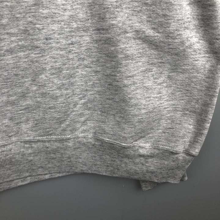 90'S Russell College Sweatshirt, Made in USA, Men's XL, Vintage cotton gray type Vintage Second Hand