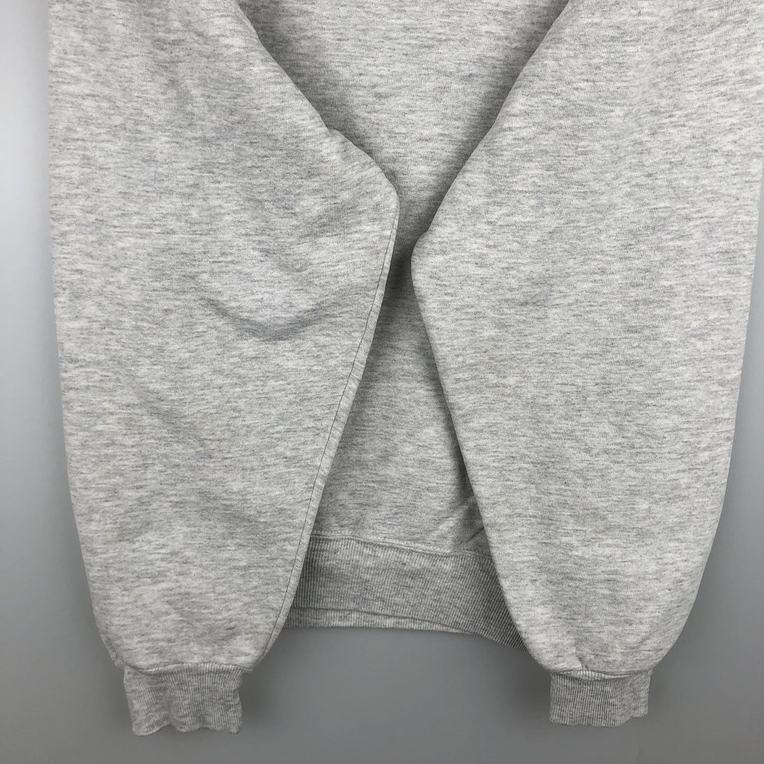 90'S Russell College Sweatshirt, Made in USA, Men's XL, Vintage cotton gray type Vintage Second Hand