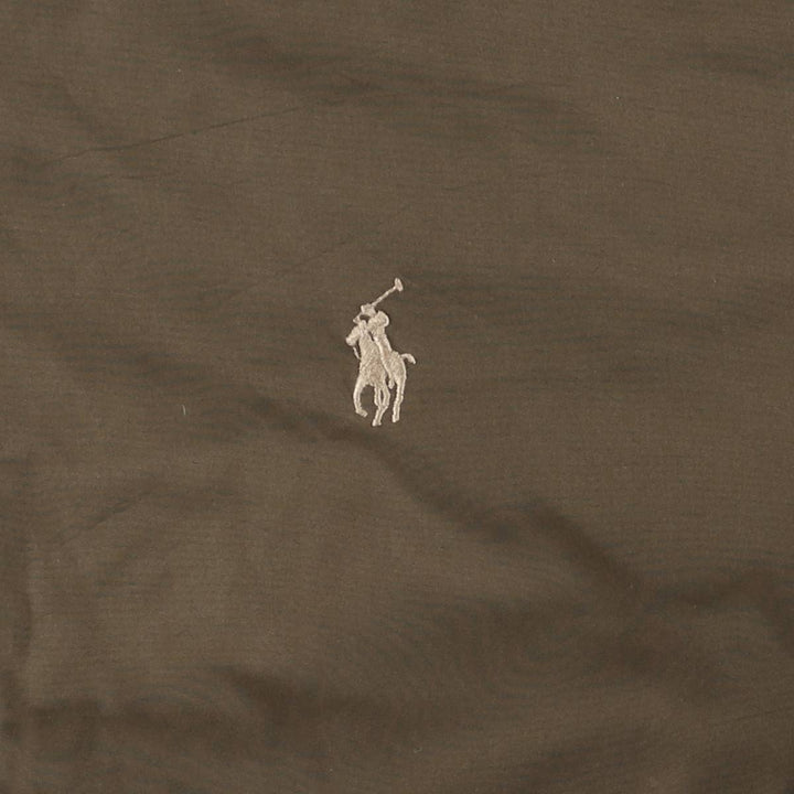 Ralph Lauren POLO by Ralph Lauren padded puffer jacket, men's size L polyester brown type Vintage Second Hand