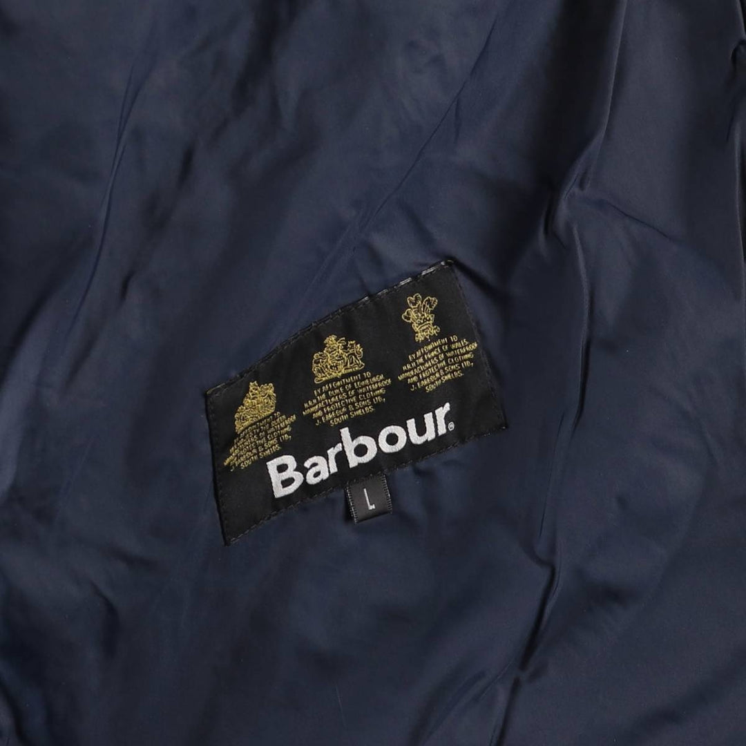 2000s~ Barbour 3 Warrant Quilted Jacket, Men's Size L polyester black type Vintage Second Hand