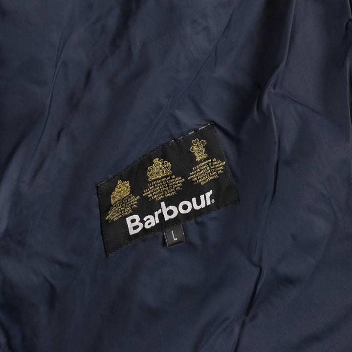 2000s~ Barbour 3 Warrant Quilted Jacket, Men's Size L polyester black type Vintage Second Hand