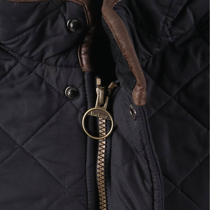 2000s~ Barbour 3 Warrant Quilted Jacket, Men's Size L polyester black type Vintage Second Hand