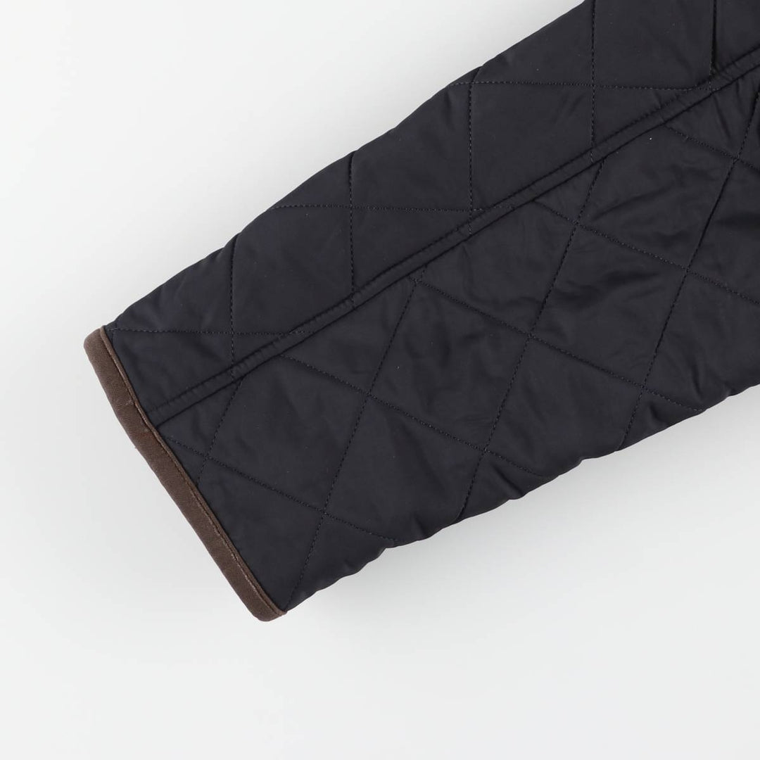 2000s~ Barbour 3 Warrant Quilted Jacket, Men's Size L polyester black type Vintage Second Hand