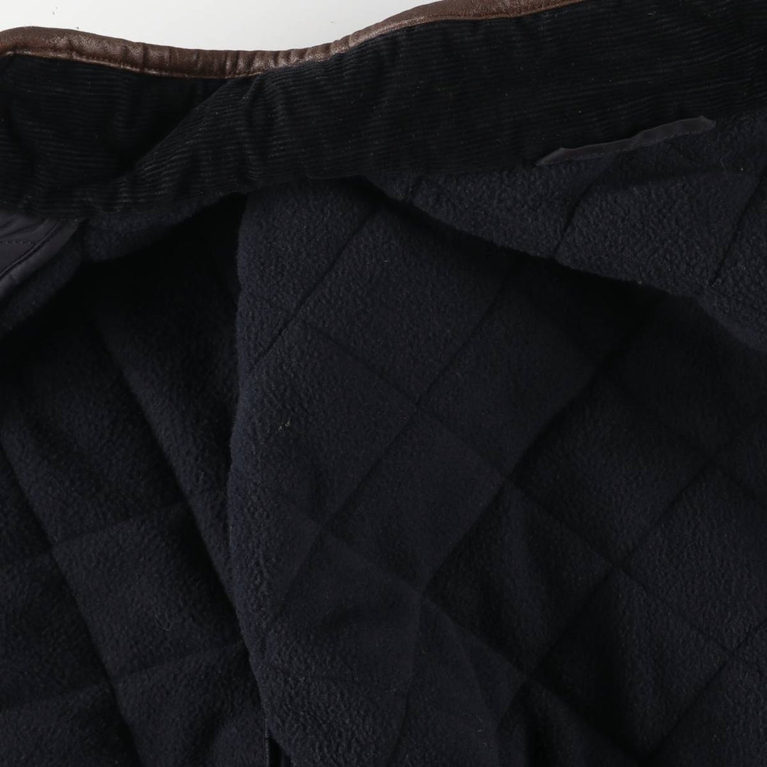 2000s~ Barbour 3 Warrant Quilted Jacket, Men's Size L polyester black type Vintage Second Hand