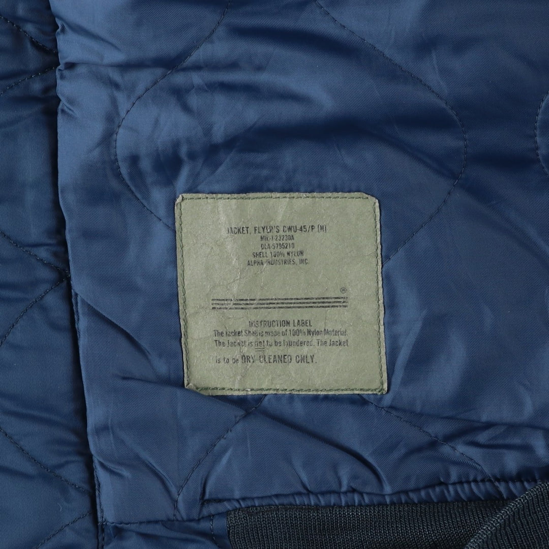 Civilian Alpha CWU-45 Nylon navy blue type Vintage Second Hand