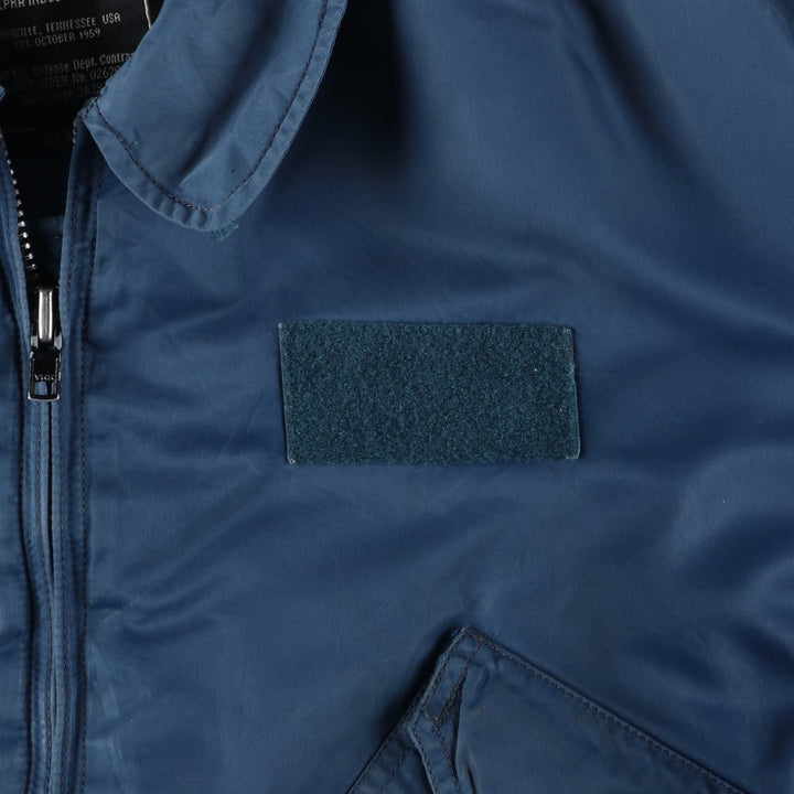 Civilian Alpha CWU-45 Nylon navy blue type Vintage Second Hand