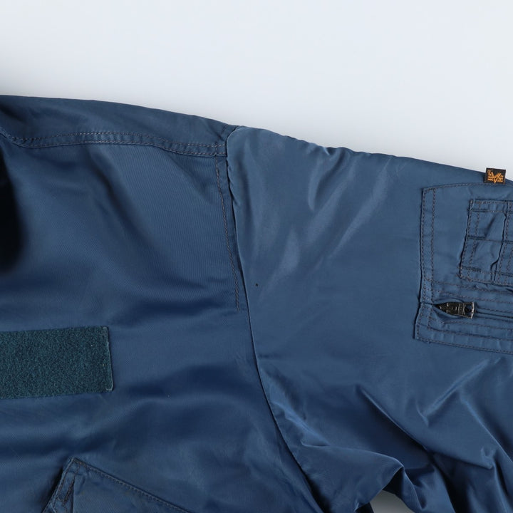 Civilian Alpha CWU-45 Nylon navy blue type Vintage Second Hand