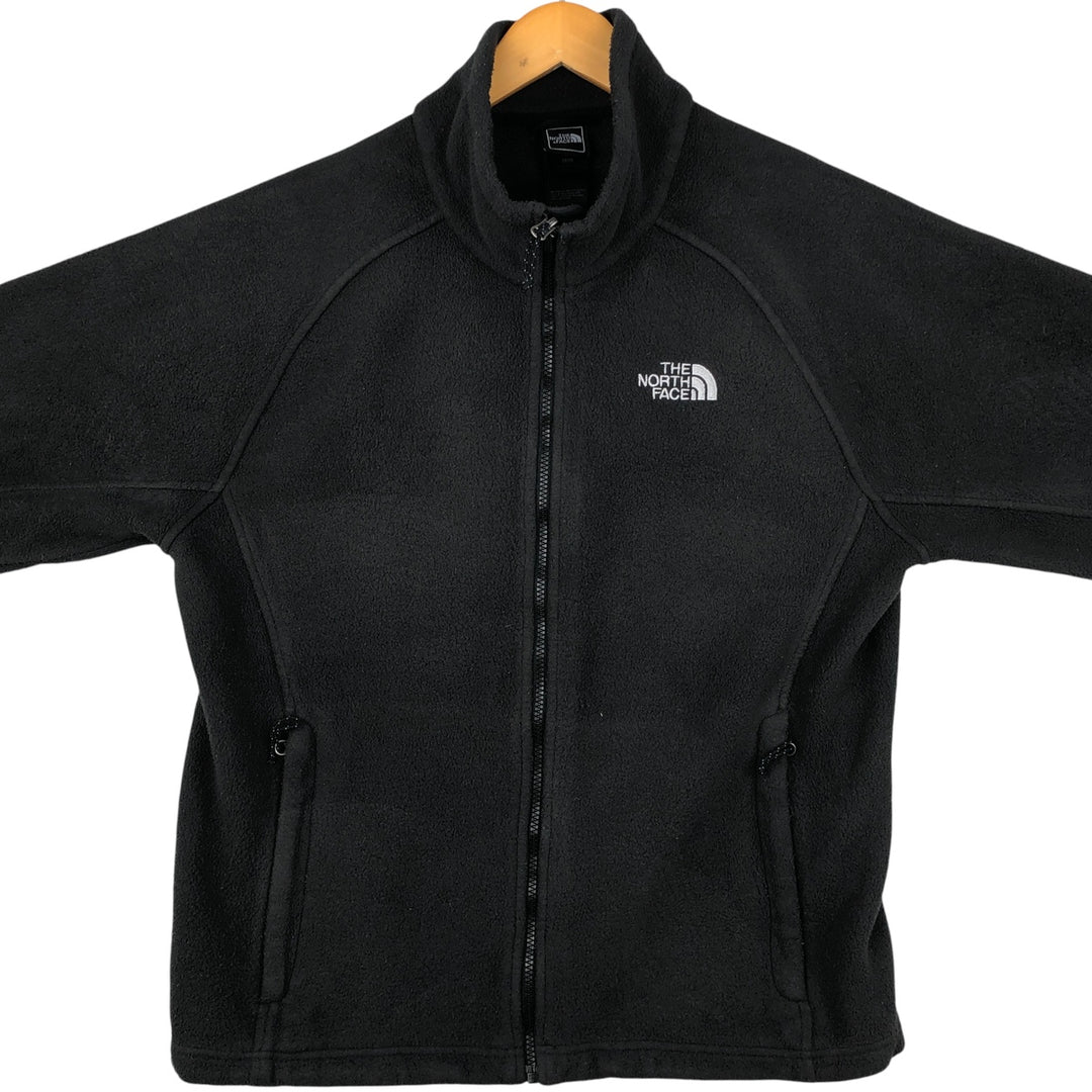 The North Face fleece jacket, size M, men's polyester Charcoal Vintage Second Hand