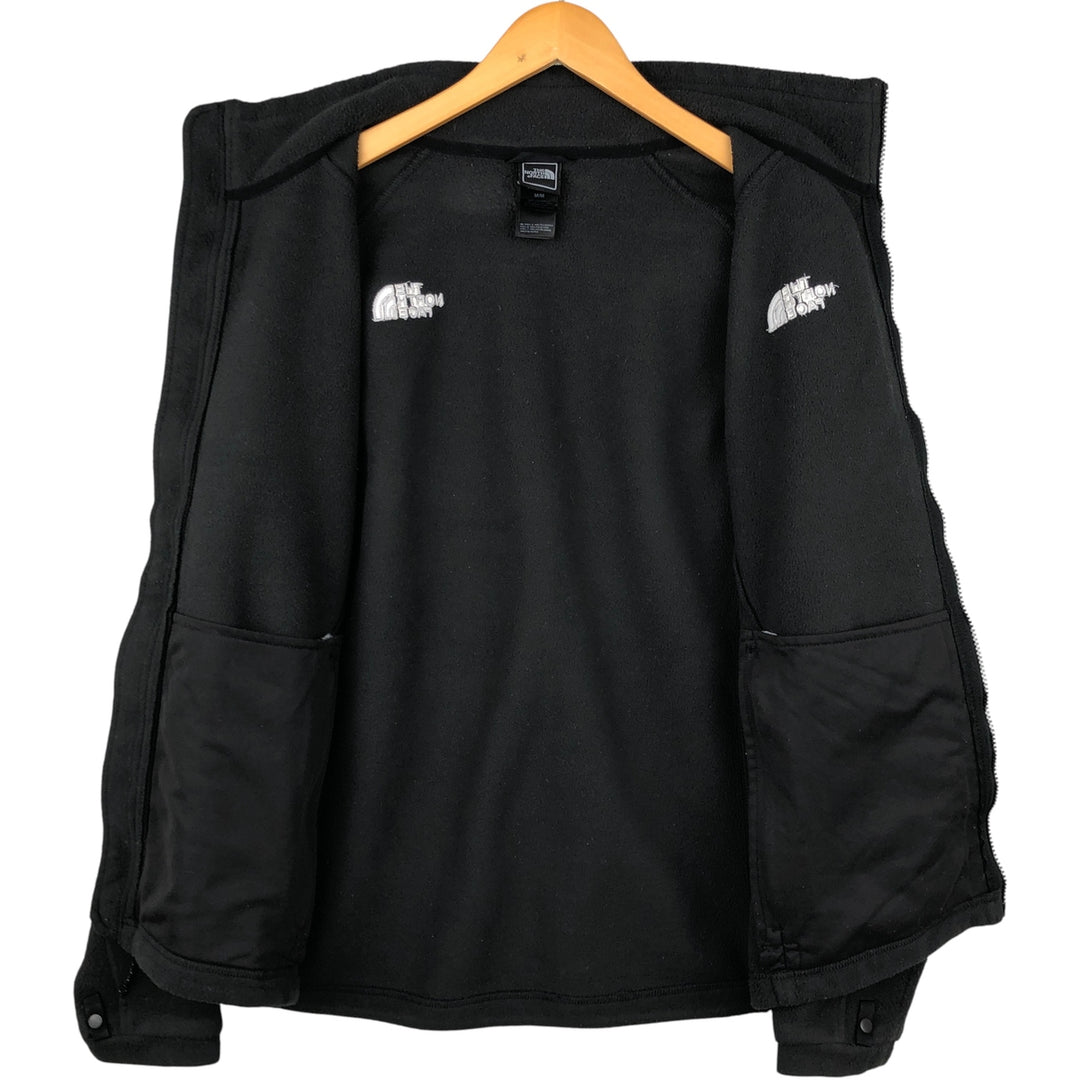 The North Face fleece jacket, size M, men's polyester Charcoal Vintage Second Hand
