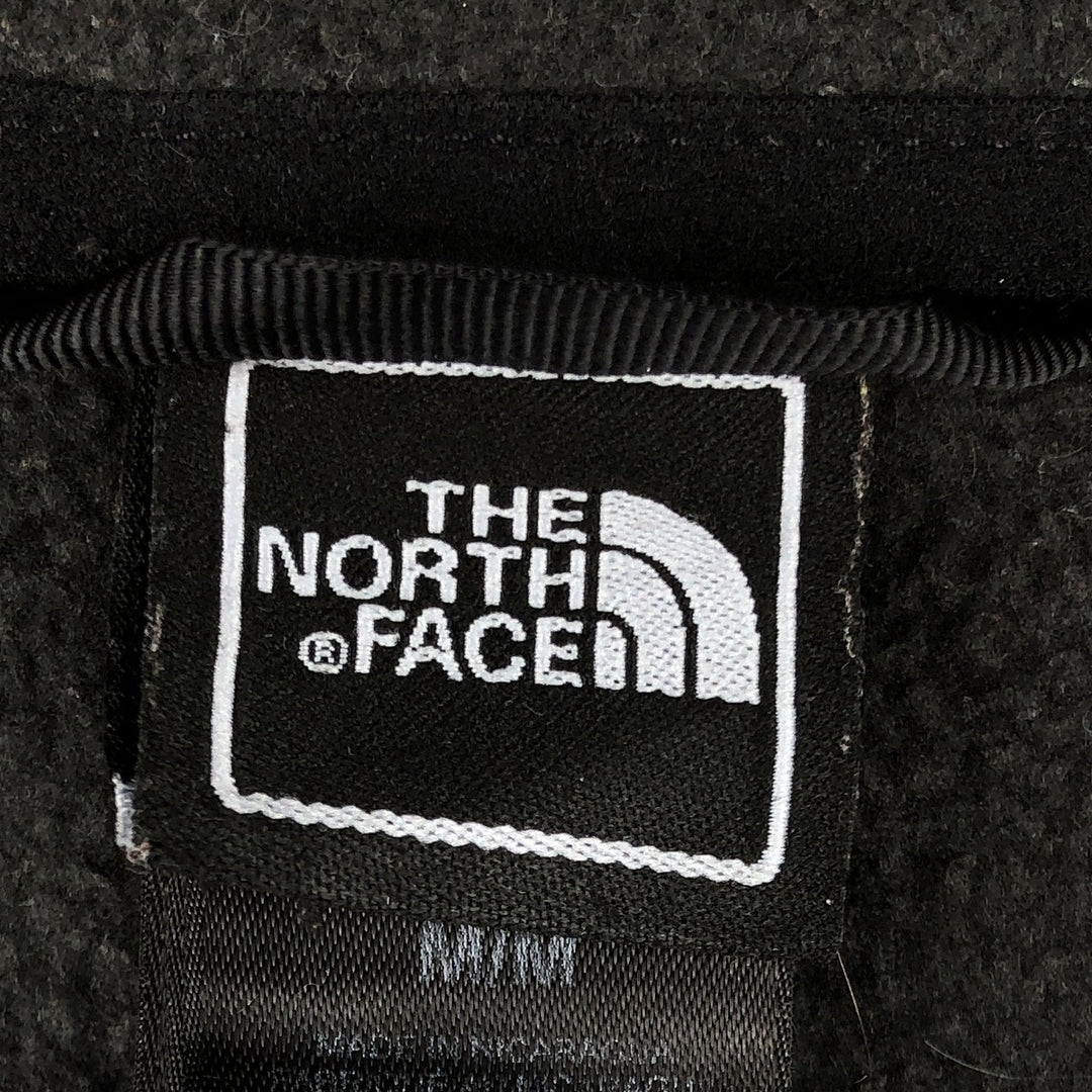 The North Face fleece jacket, size M, men's polyester Charcoal Vintage Second Hand