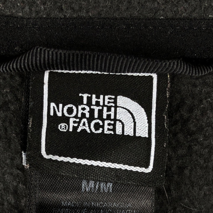 The North Face fleece jacket, size M, men's polyester Charcoal Vintage Second Hand