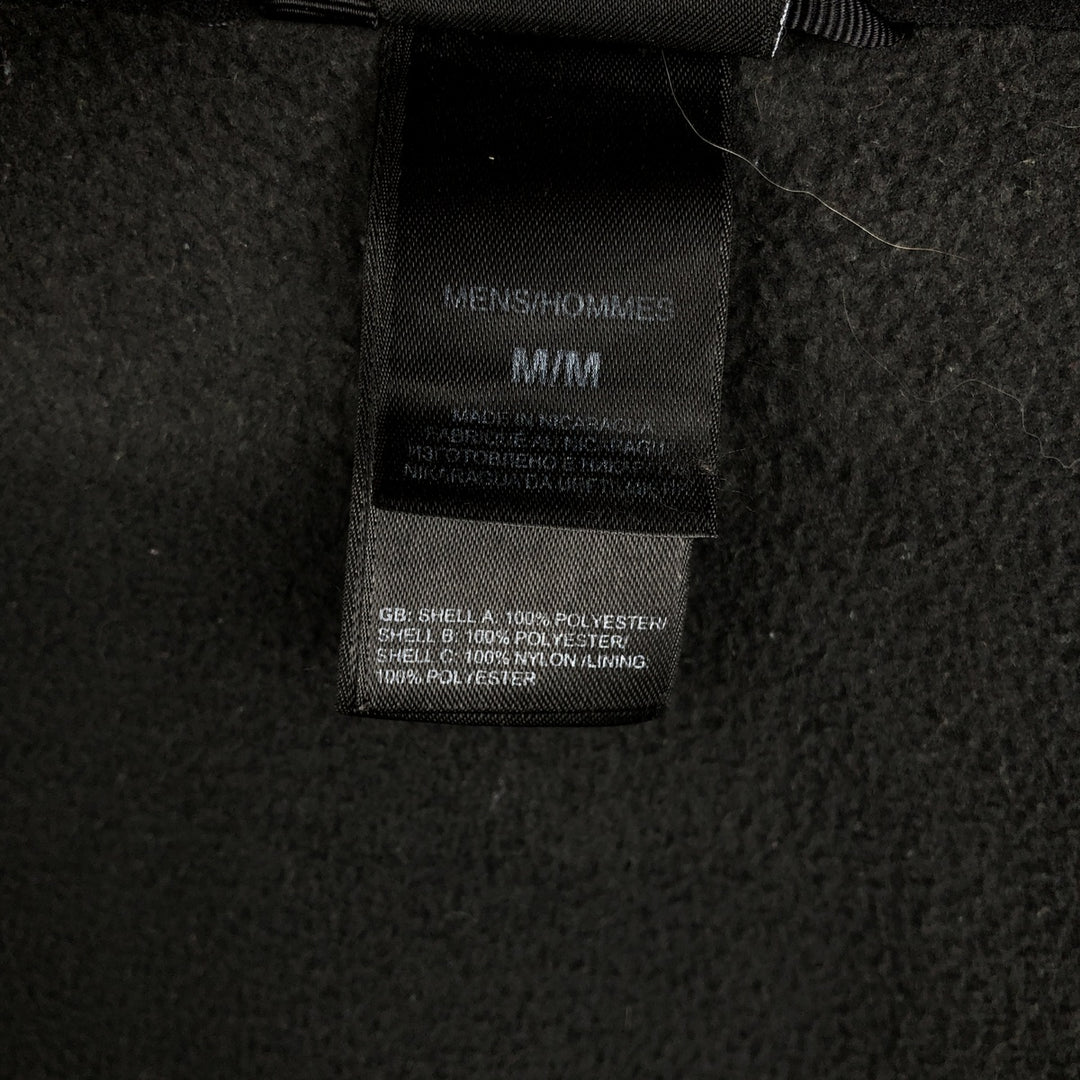 The North Face fleece jacket, size M, men's polyester Charcoal Vintage Second Hand