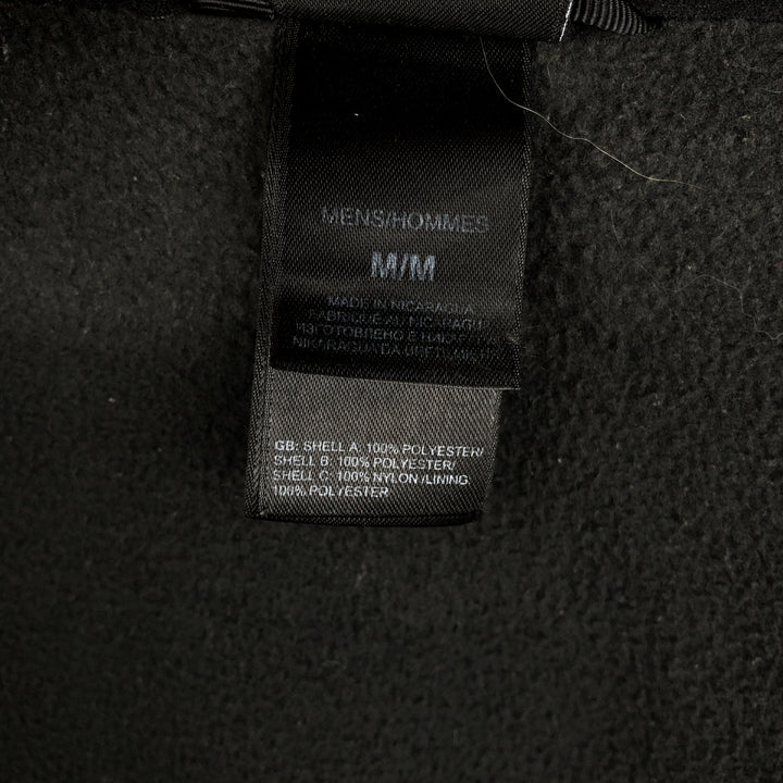 The North Face fleece jacket, size M, men's polyester Charcoal Vintage Second Hand