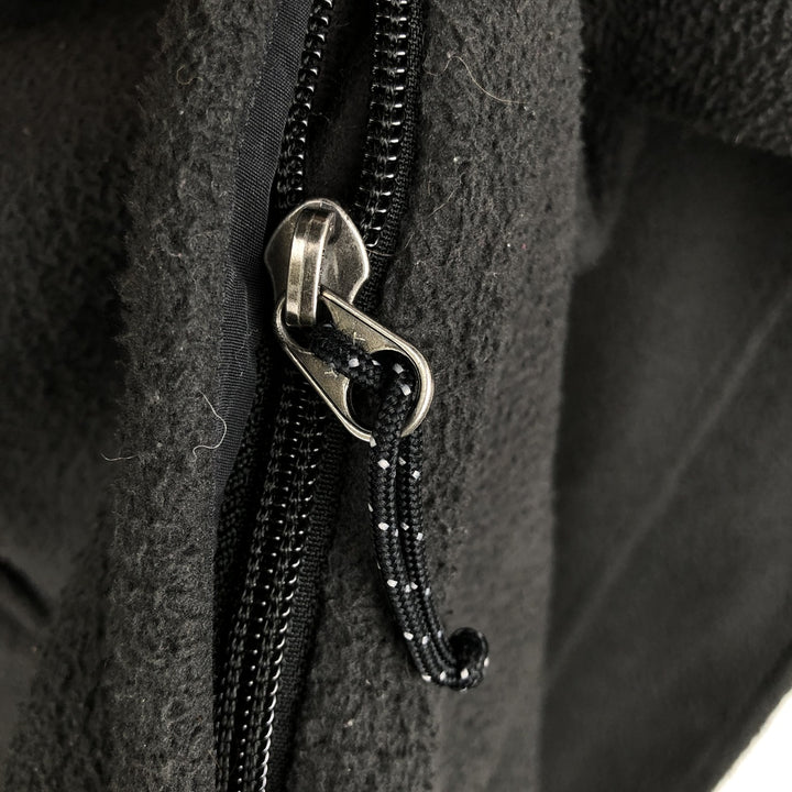 The North Face fleece jacket, size M, men's polyester Charcoal Vintage Second Hand