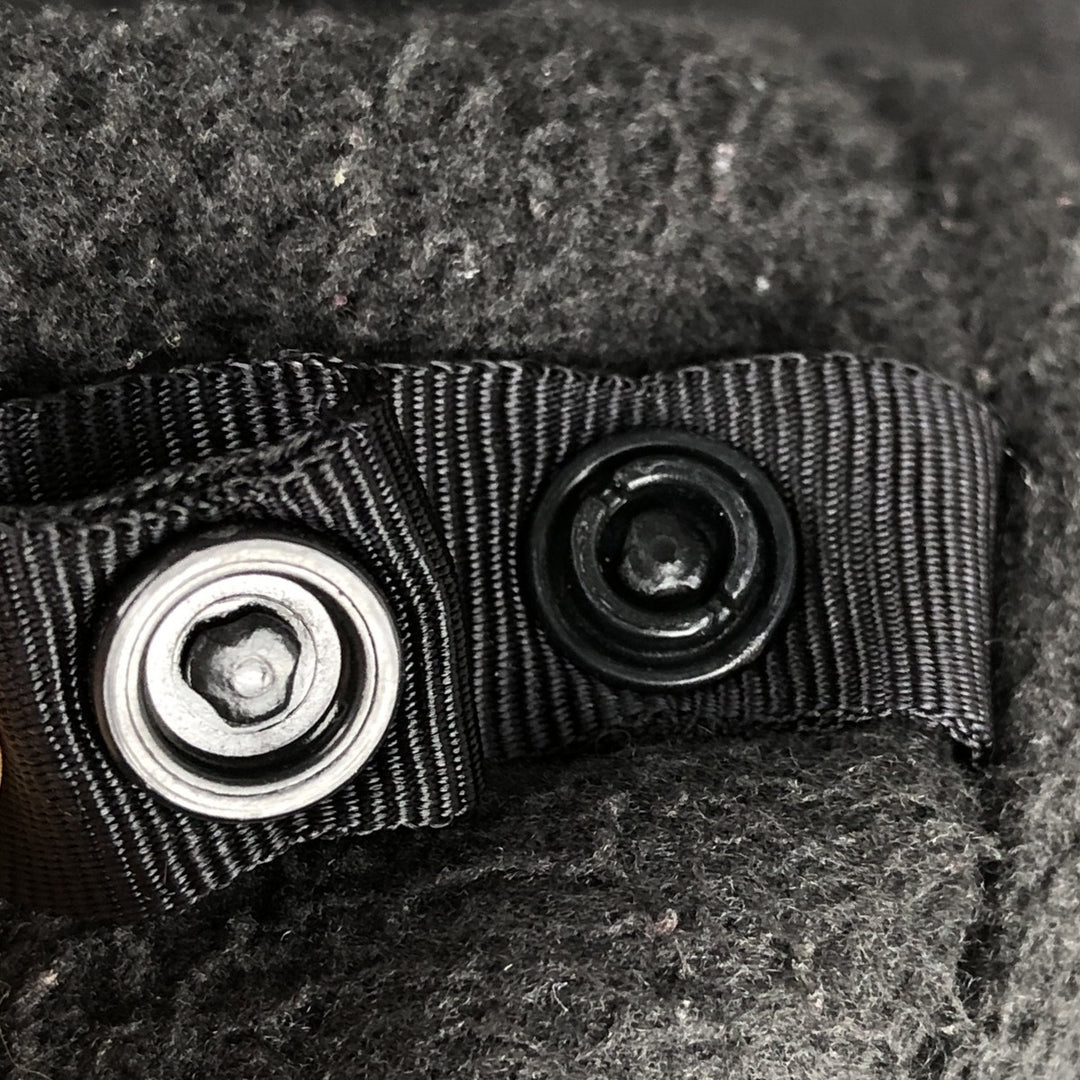 The North Face fleece jacket, size M, men's polyester Charcoal Vintage Second Hand