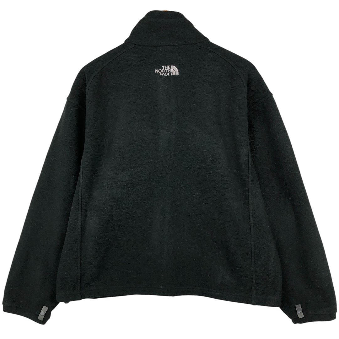 The North Face fleece jacket, size M, men's polyester black type Vintage Second Hand