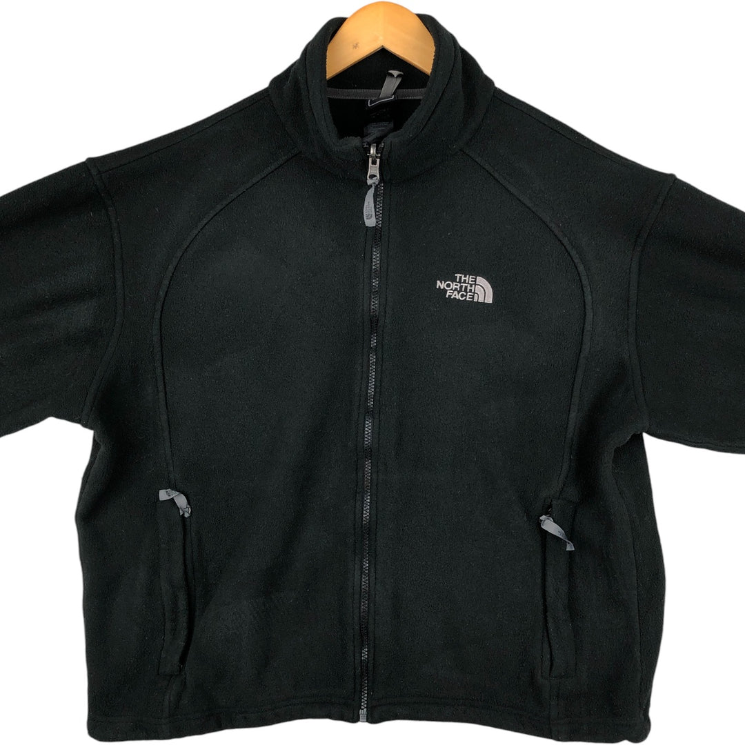 The North Face fleece jacket, size M, men's polyester black type Vintage Second Hand