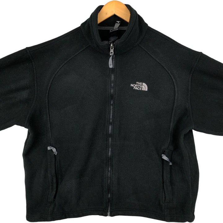 The North Face fleece jacket, size M, men's polyester black type Vintage Second Hand
