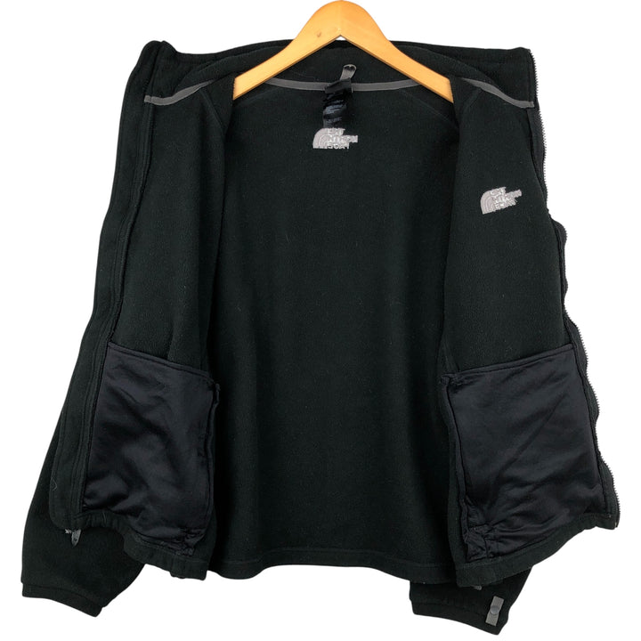 The North Face fleece jacket, size M, men's polyester black type Vintage Second Hand