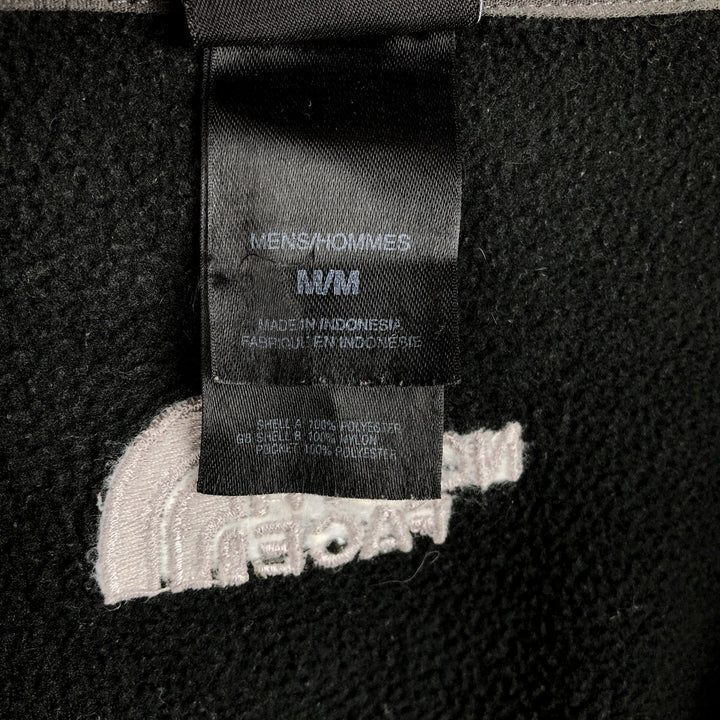 The North Face fleece jacket, size M, men's polyester black type Vintage Second Hand