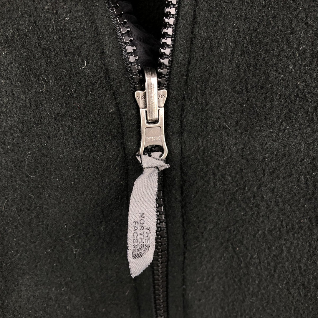 The North Face fleece jacket, size M, men's polyester black type Vintage Second Hand