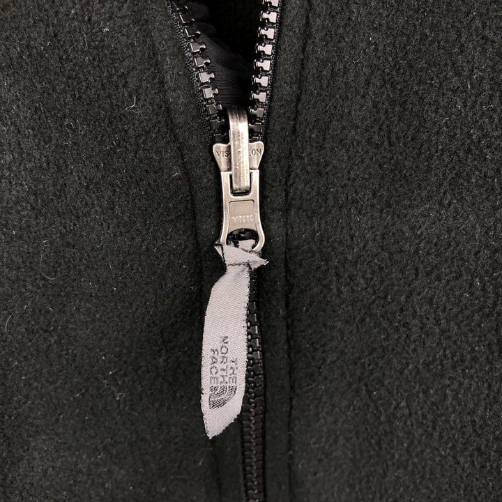 The North Face fleece jacket, size M, men's polyester black type Vintage Second Hand