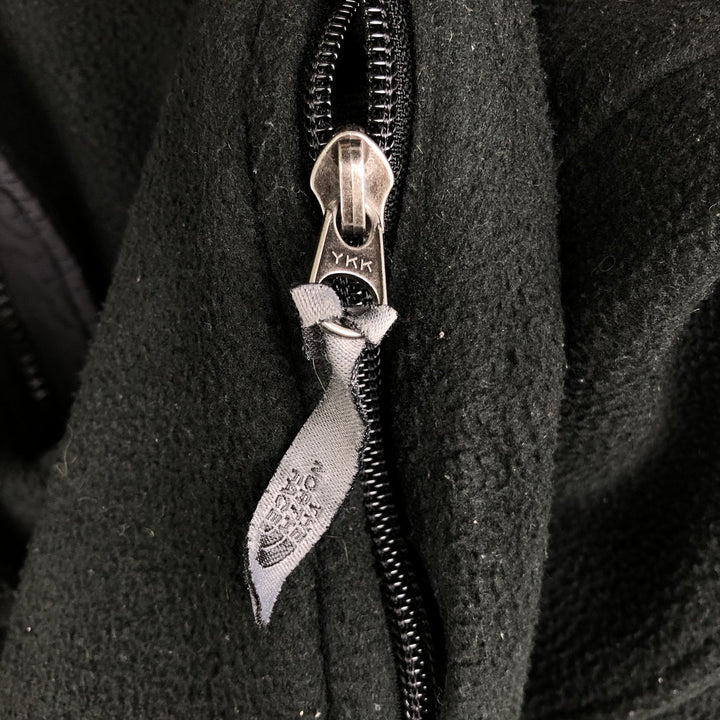 The North Face fleece jacket, size M, men's polyester black type Vintage Second Hand