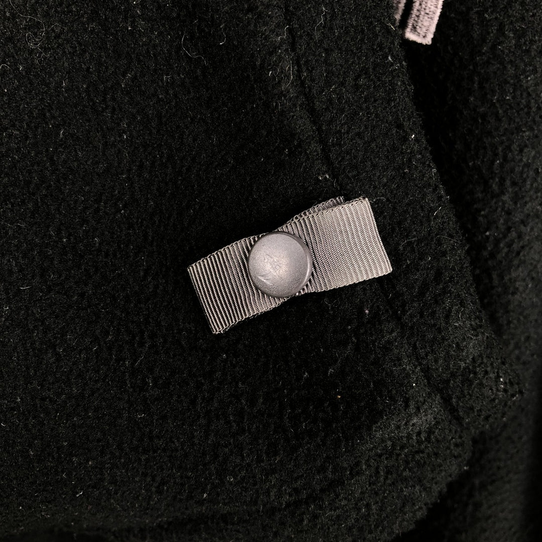 The North Face fleece jacket, size M, men's polyester black type Vintage Second Hand