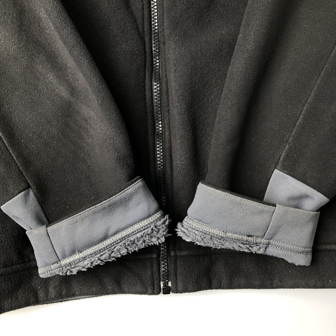 The North Face Never Stop Exploring Fleece Jacket, Men's Size L polyester black type Vintage Second Hand