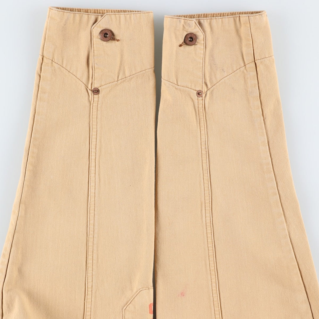 Vintage 90'S Tommy Hilfiger Jeans Duck Work Jacket, Men's Size L cotton Beige type Vintage Second Hand