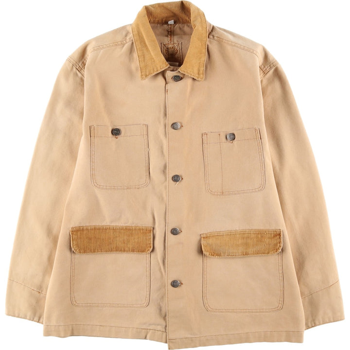 WAH MAKER Duck Coverall, Made in USA, Men's Size Medium, Vintage cotton Beige type Vintage Second Hand