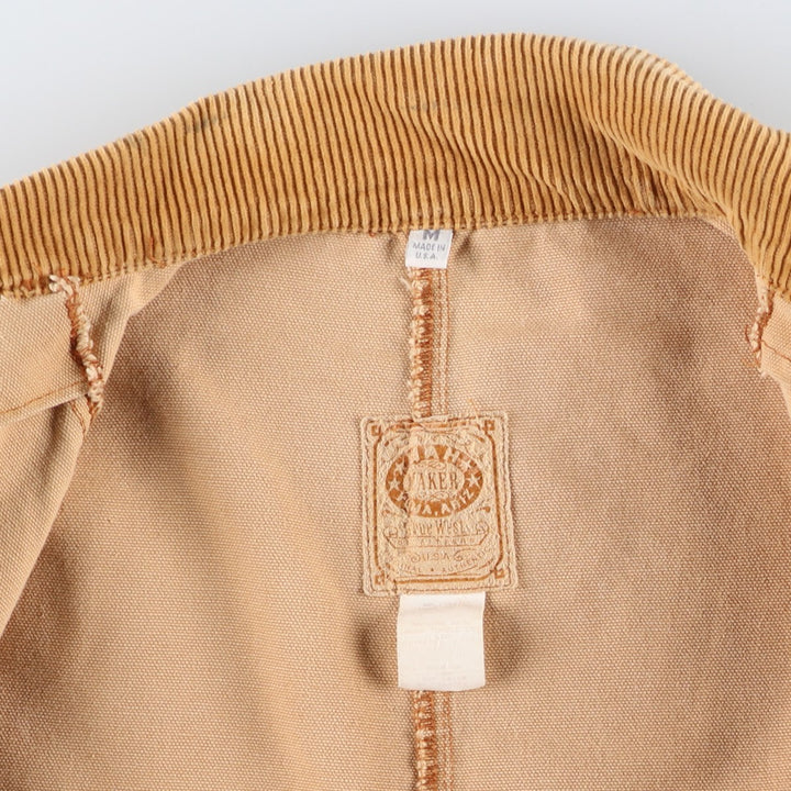 WAH MAKER Duck Coverall, Made in USA, Men's Size Medium, Vintage cotton Beige type Vintage Second Hand