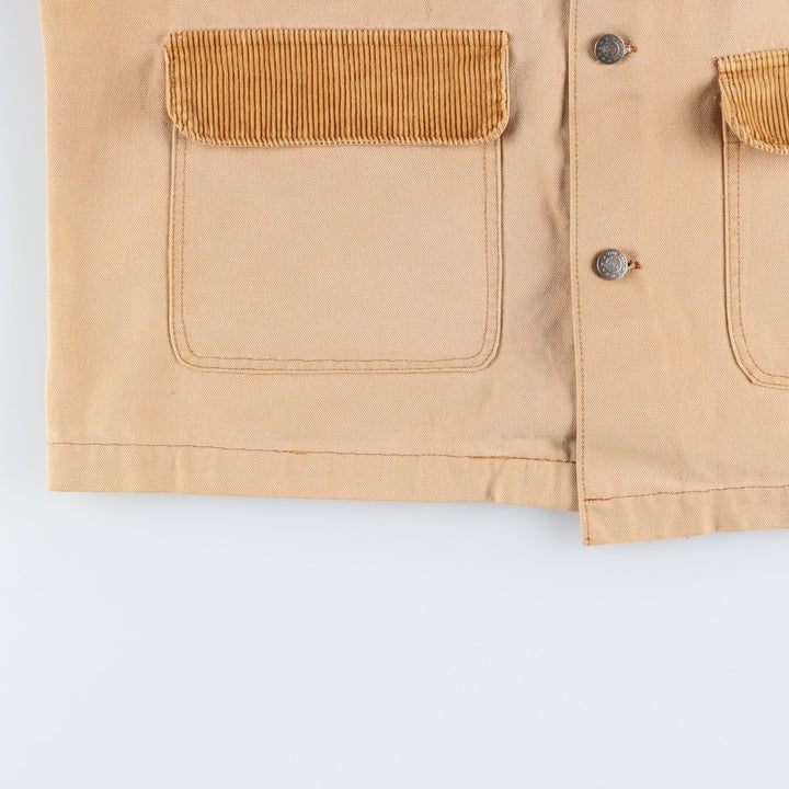 WAH MAKER Duck Coverall, Made in USA, Men's Size Medium, Vintage cotton Beige type Vintage Second Hand