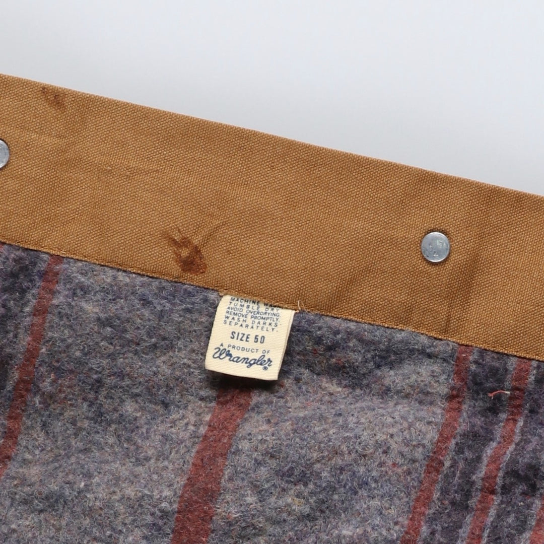 Vintage 1970'S Wrangler Blue Bell Duck Coverall, Men's XL unclear brown type Vintage Second Hand