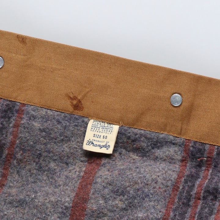 Vintage 1970'S Wrangler Blue Bell Duck Coverall, Men's XL unclear brown type Vintage Second Hand