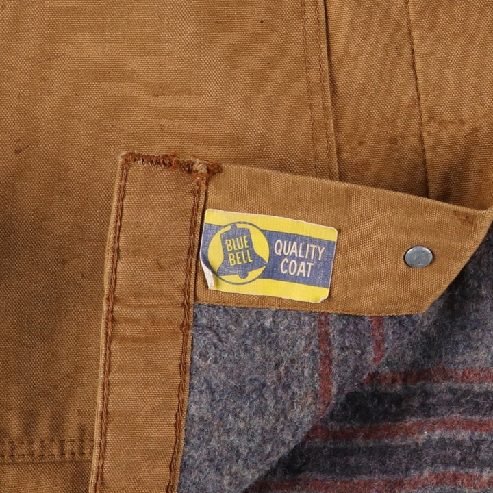 Vintage 1970'S Wrangler Blue Bell Duck Coverall, Men's XL unclear brown type Vintage Second Hand