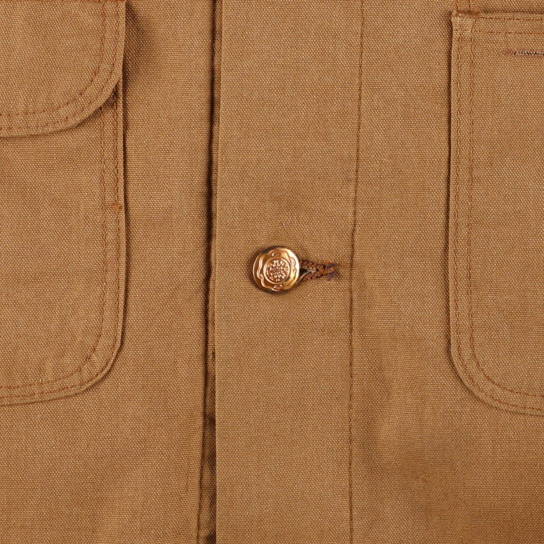 Vintage 1970'S Wrangler Blue Bell Duck Coverall, Men's XL unclear brown type Vintage Second Hand