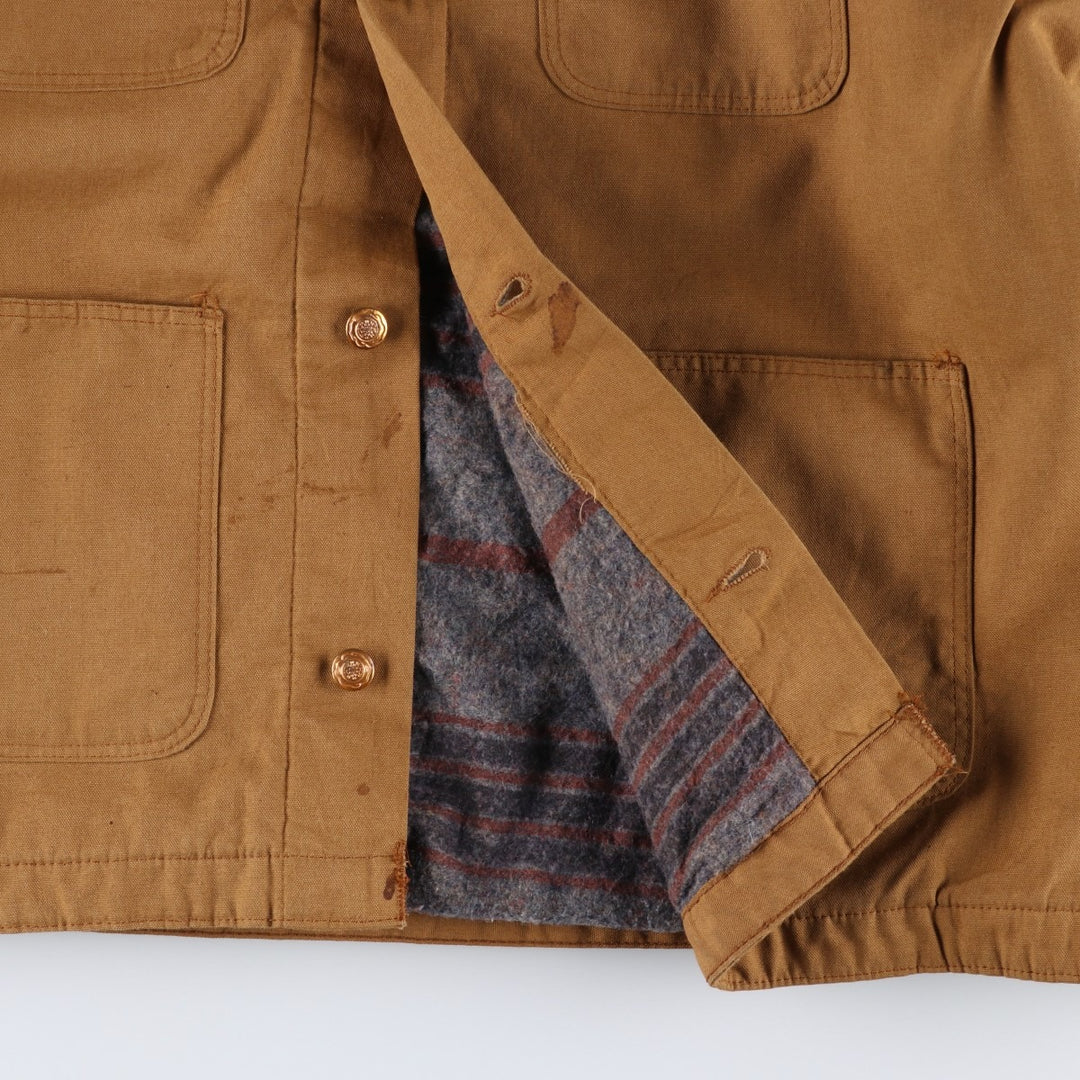 Vintage 1970'S Wrangler Blue Bell Duck Coverall, Men's XL unclear brown type Vintage Second Hand